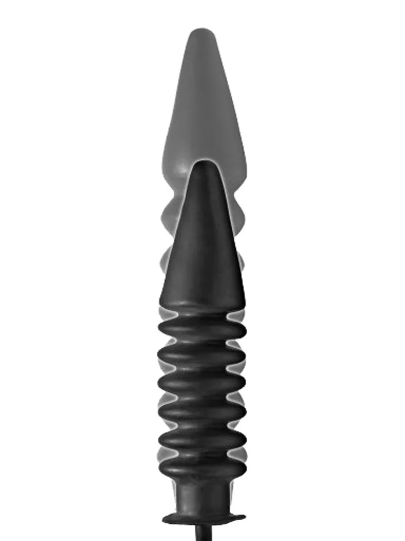 Plugue Anal de acordeão inflável XL