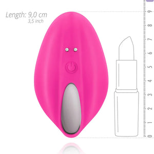 Bules-mini vibrador de calcinha com controle remoto-Rosa