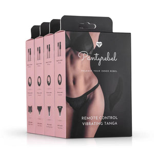 Rebel Panty-Calcinhas Vibratórias-Preto