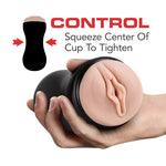 M para Hombre - Masturbador con costillas y relieves estimulantes-Autolubricante