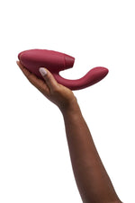 Womanizer DUO 2-Estimulador Clitoriano com ar pulsado-vermelho