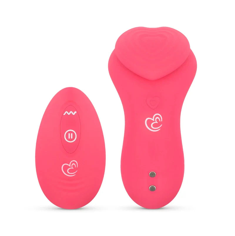 EasyToys-Vibrador de calcinha com comando à distância - Rosa
